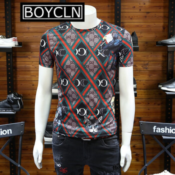 BOYCLN 短袖 男士T恤 花色 