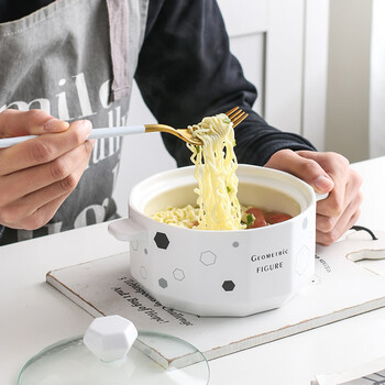 泡面碗陶瓷蓋
