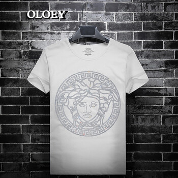 OLOEY 短袖 男士T恤 【9008】白色 