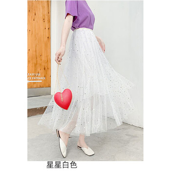 寬松半身裙，打造甜美小仙女