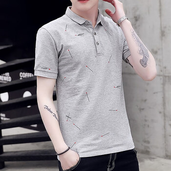 彬典（Bindian） 短袖 男士T恤 6119灰色 