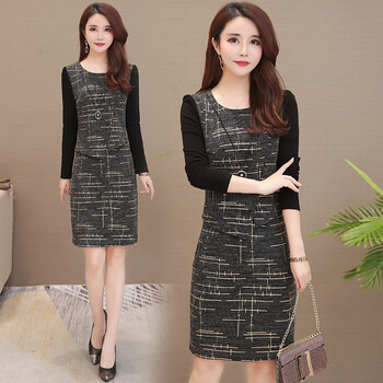 條紋連衣裙，讓你變身女神收割機