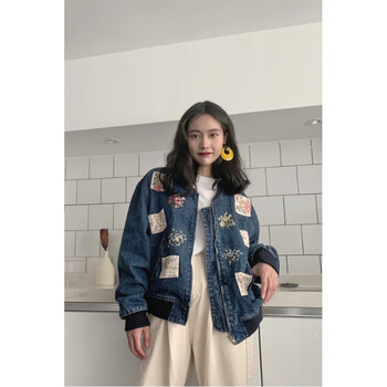 時(shí)尚牛仔外套，打造優(yōu)雅型男
