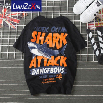 戀澤芯（LIANZEXIN） 短袖 男士T恤 黑色 S，XL，L，M，XXL