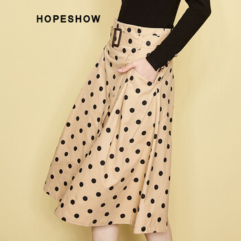 高腰半身裙，穿出優(yōu)雅曲線(xiàn)美