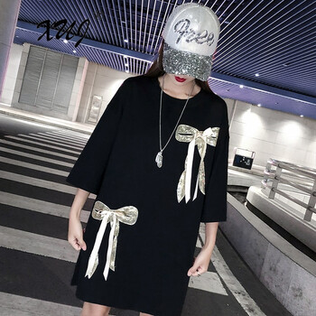 XUJ 釘珠 短袖 T恤 女 圓領(lǐng)
