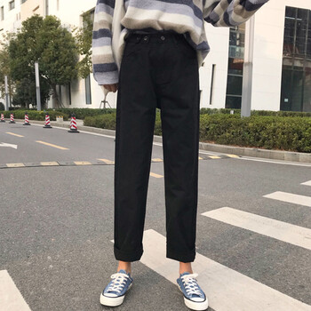 腿粗牛仔褲，微胖妹子都愛穿搭