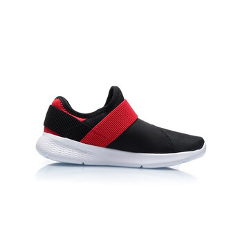 李寧（LI-NING）跑步鞋標(biāo)準(zhǔn)黑/朱砂紅  