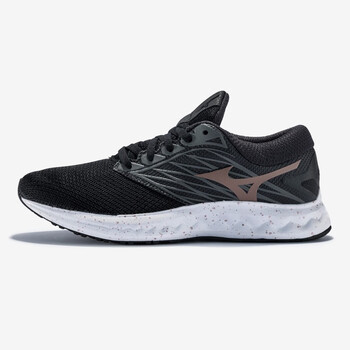 美津濃（MIZUNO）跑步鞋黑/深灰/金 37