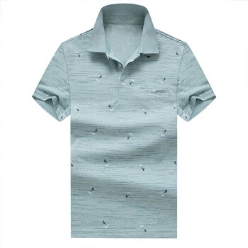 務(wù)勁 短袖 男士T恤 淺綠色 