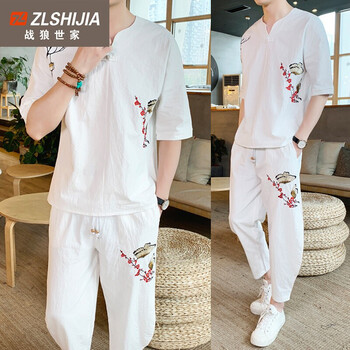 戰(zhàn)狼世家（Z·L·SHIJIA） 短袖 男士T恤 110白 