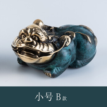 銅貔貅招財擺件