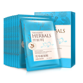 仟佰草（THOUSAND HERBALS）面膜控油平衡，細(xì)致毛孔，補水保濕，舒緩修復(fù)，提亮膚色