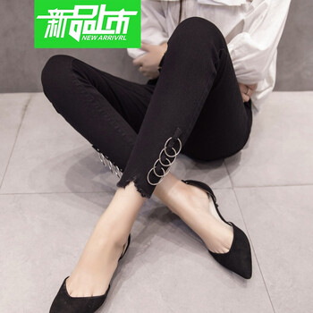 時尚女士九分褲，微胖妹子的福音