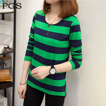 印花寬松短袖，微胖妹子的福音