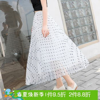 高腰半身裙，打造甜美小仙女