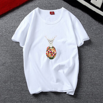 淏賓戈（HAOBINGE） 短袖 男士T恤 D鹿先生 