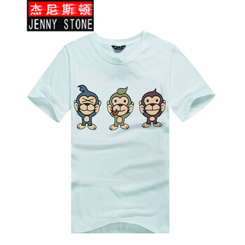 杰尼斯頓（Jenny Stone） 短袖 男士T恤 093白色 