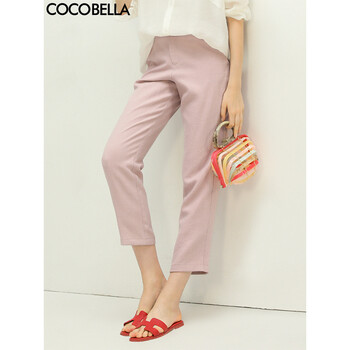 COCOBELLA 自然腰 鉛筆褲/小腳褲 女 九分褲 休閑褲