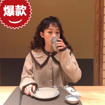 薄款長袖睡衣，微胖妹子的好選擇