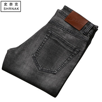 史奈克（SHRNAK） 直筒褲 復古風(fēng) 男士牛仔褲