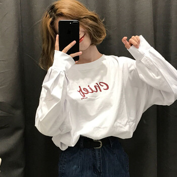 寬松雪紡短袖，微胖女生的好幫手