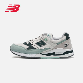NEW BALANCE跑步鞋W530SD/白色/淡藍(lán)色 37