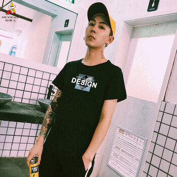 稻草人（mexican） 短袖 男士T恤 黑色 