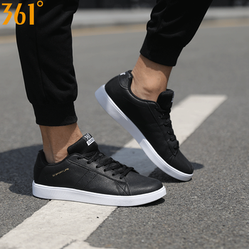 361°跑步鞋6611黑 