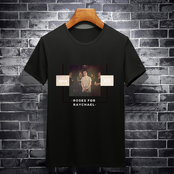 歐頓堡（ERODELBERT） 短袖 男士T恤 油畫(huà)-黑色 