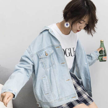 淺色厚款仔衣