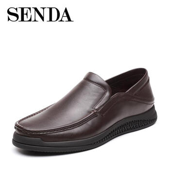 森達(dá)（SENDA）男士啡色 42