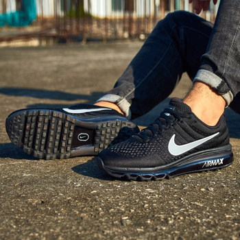 耐克（NIKE）跑步鞋849559-001黑色全掌白標 39