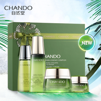自然堂（CHANDO）套裝/禮盒細(xì)致毛孔，舒緩鎮(zhèn)靜，抗皺，提拉緊致，保濕，淡斑，補(bǔ)水