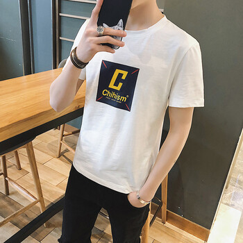 梵·戴克 短袖 男士T恤 C30白色 