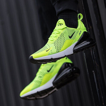 耐克（NIKE）跑步鞋AH8050-701 氣墊跑鞋/熒光綠 