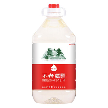 不老潭52度5000ml，750ml及以上 濃香型，濃香