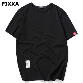 FIXXA 短袖 男士T恤 黑色 