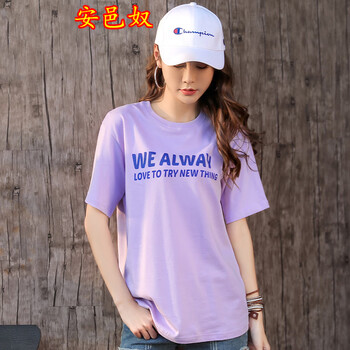 安邑奴 立體裝飾 短袖 T恤 女 圓領(lǐng)