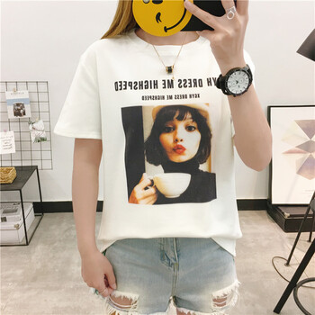 印花寬松連衣裙，打造清爽小仙女