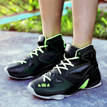 紳龐籃球鞋13代首冠黑綠 