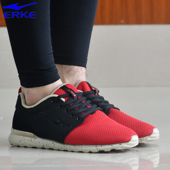 鴻星爾克（ERKE）跑步鞋0207火星紅   