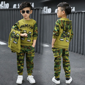 兒童軍綠套裝