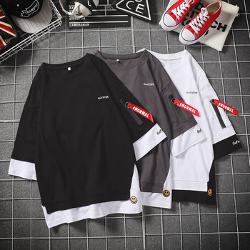 哎媄飾 短袖 男士T恤 黑色 