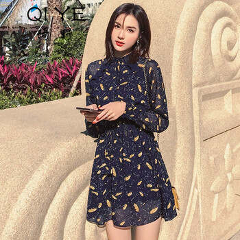 復古風連衣裙，打造甜美少女感