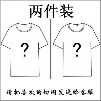 艾晟洛 短袖 男士T恤 【自由搭配】2件裝 