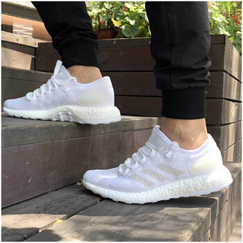 阿迪達(dá)斯（Adidas）跑步鞋CM8236 晶白 