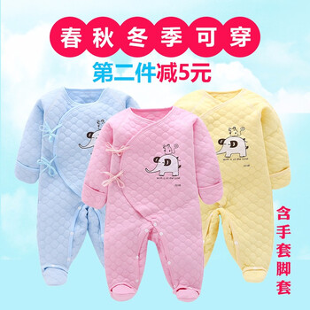 寶寶紅色爬爬衣