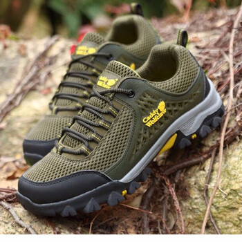 蓋世駝（GAISHITUO）男士T6601網(wǎng)面綠黃 41