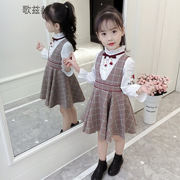 元素,新款,樣式,趨勢(shì),童格子裙,流行